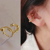 C-Shaped Non-Piercing Ear Cuff Clip Earring Set - Image 1