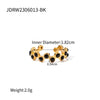 Twisted Link Chain Open Rings Stainless Steel Jewelry Gold Plated Adjustable Finger Rings For Women Party Gift - Image 22