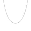 Silver Simple Tennis Chain Necklace Chain Pendant Necklace for Women Birthday Gift Jewelry - Image 14