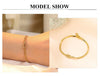 Love Knot Double Snake Chain Bracelet in Stainless Steel - Image 13