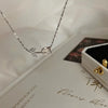 Textured Flower Pendant Necklace on Fine Chain - Image 10