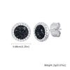 Hip Hop Broken Zircon Stud Earrings for Men Boys, Round Small Metal Earrings,Rock Punk Jewelry Gifts - Image 9