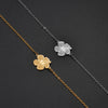 18CM+4CM Etched Hibiscus Flowers Bracelets For Women Hawaiian Guam Puerto Rico PR Jewelry Etching #509862 - Image 2