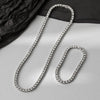 4MM 5MM Bracelet Necklace for Women Men Iced Out Tennis Chain Hip Hop Chain Jewelry for Men Necklace Accessories - Image 5