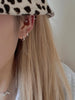 Silver Earrings Temperament Simple for Women Wedding Jewelry Accessories - Image 3