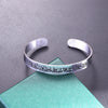 Islamic Muslim Ayatul Kursi Sutra Cuff Bangle Bracelet Charm Men and Women Stainless Steel Religious Amulet Jewelry - Image 19
