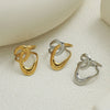 Uself Geometry Stainless Steel Open Ring Personality Charms Pvd Gold Plated Jewelry for Women - Image 6