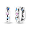 Silver Star Moon Bee Golden Earring For Women Sparkling Zircon Wedding Engagement Jewelry Gift - Image 33
