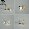 1PC Titanium Zircon Flat Back Earring Flower Ear Studs Lobe Helix Tragus Cartilage Piercing Jewelry 16G - Image 6