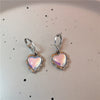 Gothic Y2K Moonlight Stone Heart Star Bow Pendant Earrings For Egirl Emo 2000s Goth Cute Dream Fairy Vintage Jewelry Accessories - Image 11