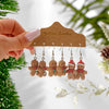 Christmas Tree Zircon Crystal Star Silver Color Earrings Stud Dangle Xmas Jewelry Women Party Gift - Image 36