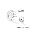 Stainless Steel Gold Color Women Brooch Crown Bee Butterfly Sun Snowflake Musical Note Badge Lapel Pin Accessories - Image 14