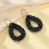 Small Earrings National Flag Colors Water Drop Earrings for Women Handmade Beads Crystal Earrings Gift Jewelry - Image 10