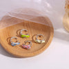 Y2K Colorful Dropping Glaze No Piercing Ear Cuff Earrings Sweet Zircon Hoop Ear Clip Studs Earring Girls Women Jewelry - Image 6