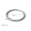 Stainless Steel Gold Plated Colorless Jewelry Hollow Bracelet Women's Chunky Men Bangles Bracelets - Image 13