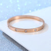 Cuff Bracelets Bangles For Women Stainless Steel Bracelet Jewelry Charm Jewelry Accessories Crystal Bracelet Loves - Image 3