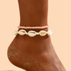 2PCS Bohemia Natural Shell Anklets For Women Small Resin Beads Summer Beach Shell Barefoot Ankle Bracelet Leg Chain Foot Jewelry - Image 10