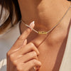 Letter Mom Pendant Zircon Tennis Chain Necklace For Women Gold Pvd Plated Stainless Steel Necklace Jewelry - Image 2