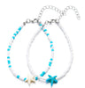 Beaded Beach Anklet with Stone Pendant Options - Image 7