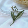 various styles women plants flower accessories badges pearl plant buckle pin brooch - Image 19