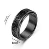 Viking Celtic Knot Rune Rings For Men Rotating Stainless Steel Relife Spinning Ring Antiestres - Image 7