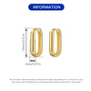U Shape Hoop Earrings in Many Styles - Image 51