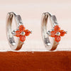 6/8/10mm Stainless Steel Zircon Flower Hoop Earring Small Gold Color Circle Hoops Huggie Piercing Earring Jewelry - Image 19
