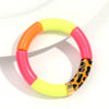 Chunky Acrylic Bead Stretch Bracelet in Multicolor Designs - Image 25