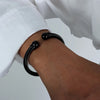 Simple Twisted Cuff Bracelets For Women Men 316L Stainless Steel Round Wristband Bangle Unisex Jewelry - Image 8