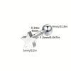 Chic Star Stud Earrings for Women Stainless Steel, Ideal for Cartilage, Tragus Helix Piercings - Image 4