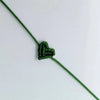 Braided Heart Rope Bracelet Adjustable in Many Colors - Image 42