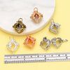 Retro Hollow Angel Wing Harmony Ball Chime Bola Necklace Pendant For Pregnancy Copper Gold Plated Wishing Ball - Image 3