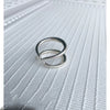 Silver Rings For Women Geometric Jewelry Finger Adjustable Simple Double Ring For Party Birthday Gift - Image 3