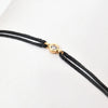 Small Round Cubic Zirconia Stone Red String Bracelet for Women Girl Handmade Simple CZ Charm Bracelet Adjustable Jewelry - Image 12