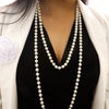 Long Necklace Women Simulated Pearl Jewelry Necklaces Handmade Beads Sweater Chain Clothes Accessories - Image 11