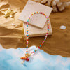 Bohemian Ceramic Fish Pendant Necklaces for Women Colorful Bead Rope Choker Necklaces Beach Jewelry Adjustable Gift - Image 6