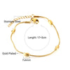 Stainless Steel Thin Round Snake Bracelet Beans Ovals Beads Charm Wristband Korean Jewelry Adjustable No Fade - Image 11