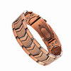 Mens Magnetic Bracelets, Cross Copper Plating Bracelet with Double-Row Strength Magnets for Men Husband Dad Christmas Gifts - Image 9