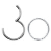 8mm Titanium Double Helix Nose Rings Hinged Segment Ring Ear CartilageTragus Helix Lip Piercing Nose Hoop Studs Punk Jewelry 1PC - Image 11