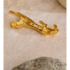 Stainless Steel Zirconia Leopard Brooch Pin for Women Men Golden Clothing Unisex Accessories - Image 3