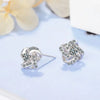 Silver Earrings For Women -silver-jewelry Zirconia Eternal Heart Twist Earrings Oorbellen S - Image 5