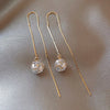 Shiny Zircon Ball Flower Pendant Long Earline For Women's or Girl‘s Jewelry Unusual Earring Ear Accessories - Image 13