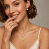 La. Muses Mixed Color Sun Moon Double Sided Pendant Stainless Steel Women's Necklace Pvd Gold Plated Jewelry Accessories - Image 2