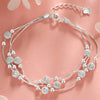Silver Bracelet Multiple Styles Bracelet Chain For Women Charm Bracelet Wedding Jewelry Gift - Image 6