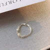 Silver Open Retro Ring For Women Geometric Punk Asymmetric Jewelry Gift - Image 28