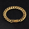 8/10/12MM Cuban Link Chain Bracelets for Men Women Stainless Steel Curb Link Chain Wristband Jewelry Gifts - Image 3