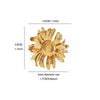 Ocean Starfish Shell Open Rings For Women Gold Color Stainless Steel Ring Summer Beach Aesthetic Jewelry Gift - Image 26