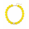 Colorful Resin Bead Necklace with Chunky Cylindrical Beads - Image 9