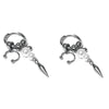 Y2K Spike Rivet Ball Pearl Hoop Earrings for Women Stainless Steel Punk Pointed Drop Earrings Gothic Jewelry Accessories - Image 10
