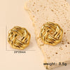 Shell Water Drop Golden Imitaiton Pearl Women Stud Earrings Stainless Steel Heart Female Earring Elegant Jewelry Gifts - Image 17